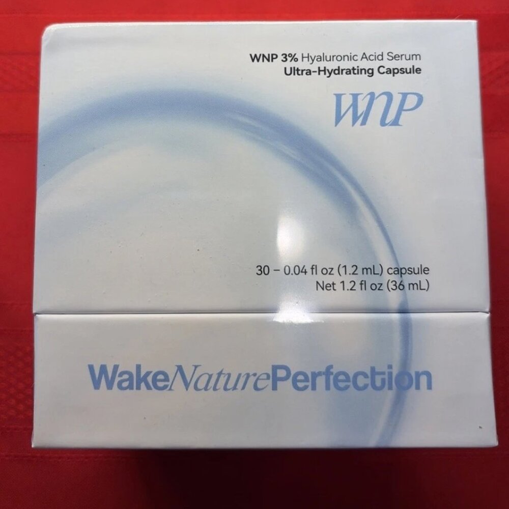 3% Hyaluronic Acid Serum Vials WNP Wake Nature Perfection NEW